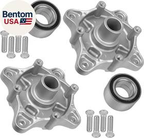 Bl114 Caltric Wh109 2 Br154 8/5 Rear Wheel Hub With Bearing And Bolt Compatible Polaris Ranger 800 4x4 6x