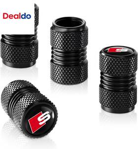 Cap-051 445037250227 Tire Valve Stem Cover For Audi S Line S3 S4 S5 S6 S7 S8 Sq2 Sq5 Sq7 Sq8 Belt