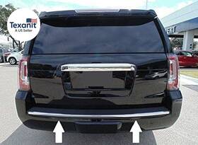 Cbt2002  Chrome Bumper Tailgate Trunk Trim Molding For 2015-2020 Gmc Yukon/yukon Xl 15 16