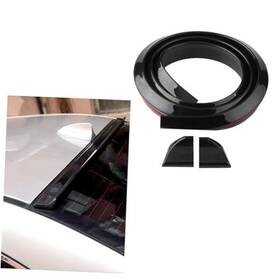 Qp9120 Chrymum Spoilers For Cars Car Trunk Spoiler Lip Kit 4.9ft Anti-scratch Black Gloss