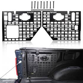 Cct-gbf150 Cicanpart Side Bed Molle Panel Rack Steel Rear Trunk Interior Carrier Cargo Luggage Sto