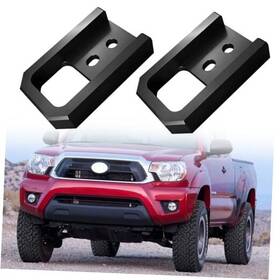 20250925155732-02 Circulads 2pcs Tow Hook Compatible With Tacoma 2024-2026 / 4runner 2025-2026 Black