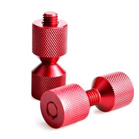 Cnraqr 257752935549 1-1/8 Inch Two Hole Pins Set 6061 Aluminum Lightweight Construction 2 Flange Cnraqr 257752935549 1-1/8 Inch Two Hole Pins Set 6061 Aluminum Lightweight Construction 2 Flange
