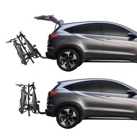 Bnss1050 Color Tree Hitch 2 Bike Rack Car Suv Wobble Free Smart Tilting Design For Standard/fat Tire
