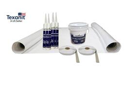.com Cactpo85x15k Class A Customs Epdm Kit 8.5 Ft Wide X 15 Long Rv Rubber Roof Ca