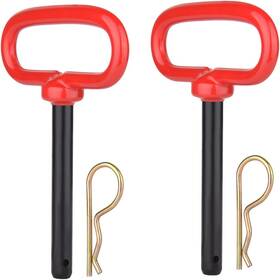 Comonc 445023154102 3/8 Inch X 4 Trailer Hitch Pin And Clip Towing Hitchs Red Handle Comonc 445023154102 3/8 Inch X 4 Trailer Hitch Pin And Clip Towing Hitchs Red Handle