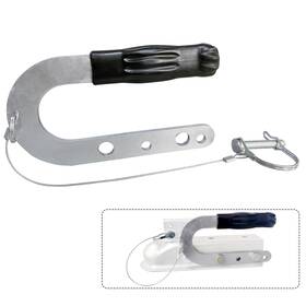 Hd-01 Comverix Trailer Coupler Handle Hot Dip Galvanized With Pin Tongue Lif