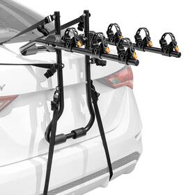 A012dka2372 Costway 3-bike Trunk Mount Bike Rack With Protective Sponge Pads And Car Scratch Protectors