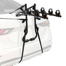 Us-2aw10012dk Costway 3-bike Trunk Mounted Bike Rack With Protective Sponge Pads And Car Scratch Protectors