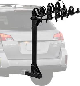Myusqcr003 Crosship 4-bike Hitch Mount Rack With 2 Inch Receiver For Cars Up To 4 Bike Carrier