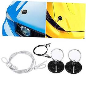 Cusco 724942977700 Hood Pin Kit 2pcs Universal Cnc Billet Aluminum Racing Bonnet Lock