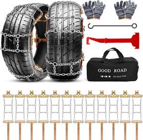 215-285 Datanly Jia1028 12 Pack Adjustable Snow Tire Chains For Width Mm Suv Truck Pickup
