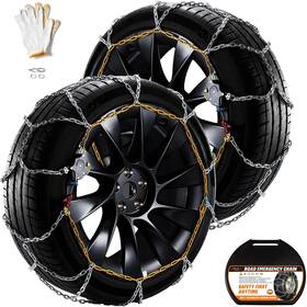 Dedc 762147324219 Snow Chains For Suv Tire Compatible With Tesla Model Y Cars 1 Min Qu