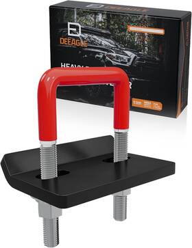 Deh002r-b Deeagle Hitch Tightener Anti Rattle Stabilizer For 1.25 Inch To 2 Trailer Hitches R