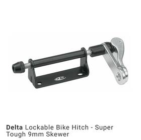 Bh1002 Delta Bicycle Lock Bike Hitch Secure Mount Metal Transport Wide Clearance Qty X3