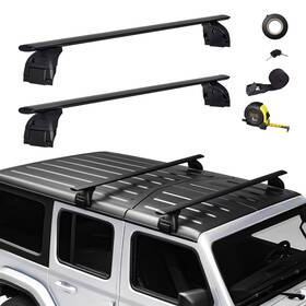 Rr003 Dipmotor Roof Rack Cross Bars Compatible For Jeep Wrangler Jk Jl Gladiator Jt 2007-202
