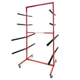 Diytunings 644191119976 Diytuning Mobile Bumper Storage Rack 8 Pairs Of Arms Double Sided