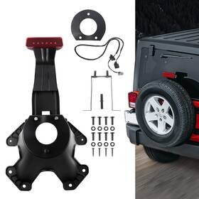 Jpwr0030 Dkmght Spare Tire Holder Mounting Bracket Carrier Red
