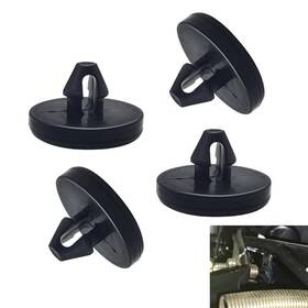 90541 Dogary 790885843723 Brake Switch Stopper Car Pedal Limit Pad 4 Pcs Black #1