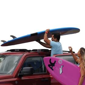Pd300-37-16-0038-255 Dorsal Universal Soft Roof Rack Pads For Surfboard Kayak Sups With Car Tie Down Stra
