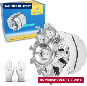 10si E Ezexpreze New Chrome 1 Wire Self Exciting Alternator High Output 120amp Replacement For Gm