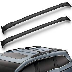 104600-5211-1314531221 Eccpp Oversized Black Transport Roof Rack For Cadillac Escalade Gmc Yukon 220lbs Ca