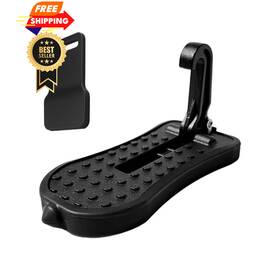 Eenexa 786368128364 Car Door Step For Roof Access Foldable Normal Length Black