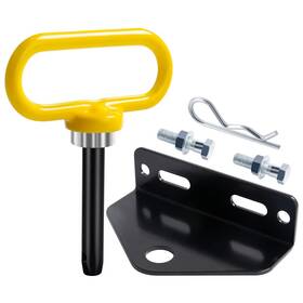 E-mhp-1 Eilxmag E-mhp-1/2yb Towing Hitch Set Universal Heavy Duty Zero Turn Mower Trailer And Strong