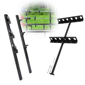 Elitewill 791727459294 3 Place Lockable Weedeater Trimmer Rack And 6 Holes Hand Tool