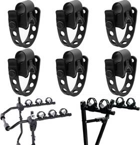 Bik-bl01 Eruule 6pcs/set Bike Rack Straps Replacement Bicycle Hitch Strap Cradle Carrier Mo