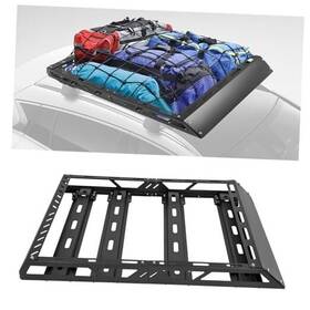 Lya-037-3 Fametrade Llc Roof Rack Cargo Basket With Cross Bars Fit For Car Suv Pickup 50 Inch X 39 4.75