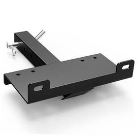 M515b01 Famiron Winch Hitch Cradle Mount Plate Universal Receiver 10 X 4 1/2 Mounting