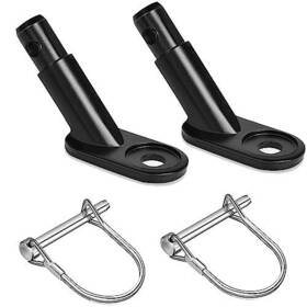 Fat-cat 738628213440 Bicycle Rear Racks Steel Trailer Hitch Mount Adapter 2 Pack