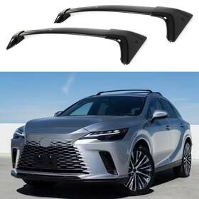 Au-20240714 Fenqing-y Aluminum Roof Rack Cross Bars Fit Lexus Rx 350 350h 450h 500h 2023-2026 Black