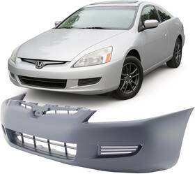 Fitparts 690277856341 Compatible With Front Bumper Cover 2003-2005 Honda Accord Ex Lx Se Coupe 03-05
