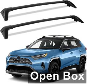 Fy29635 Flycle - Lockable Aluminum Roof Rack Cross Bars For Rav4 Black