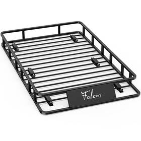 Rf-001 Folews 64 X 39 6 Inch Roof Rack Basket Heavy Duty 300lb Car Universal C