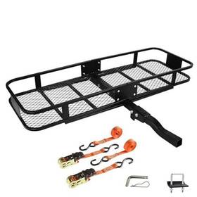 Jtc01a Fowick 60 Inch 20 6 500lbs Folding Trailer Hitch Mount Ratchet Straps Reflective Sticker