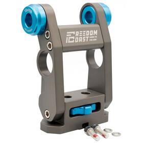 Freedom Coast 810186765132 Adjustable Fork Mount For 15x110mm Boost Rims - Matte Gray
