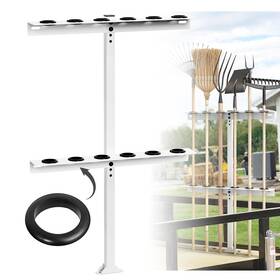 Fm141 Fumingpal Trailer Tool Rack Shovel Holder - Rake For Landscape Hand Fm141 Fumingpal Trailer Tool Rack Shovel Holder - Rake For Landscape Hand