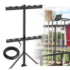 Fm149 Fumingpal Utility Trailer Tool Rack Shovel For Truck Rake Holder Landscape