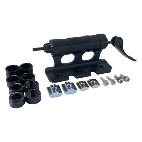 Mq-tcj-q-1 Fuziddn Bike Fork Mount - Quick Release Thru Axle Adapter For Road/mtb Aerospace-gra