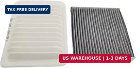 Gaeaauto 749346961049 Engine Air Filter And Carbon Cabin Fit For Corolla 2009-2019 Matrix 20