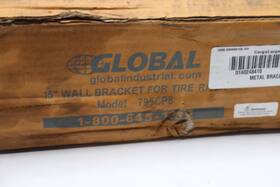 795cp8 Global 2-pk Wall Bracket Kit 15 Inch For Tire Rack