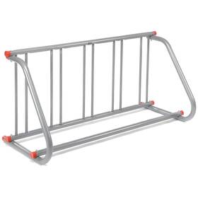 5-bike Global Industrial 652770 61-5/8 Inch L Grid Bike Rack Single Sided Powder Coated Steel Capacity