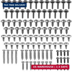 Gm Replacement 197644252350 111-piece Interior Exterior Engine Bay Trim Screw Hardware Kit Chrome #8