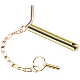 Goreks 840195605648 Bent Handle Hitch Pin With Chain And Lynch 1 1/8 Inch X 6 7/8 Trailer Couple