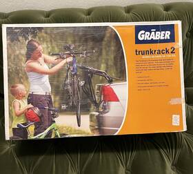 Graber 012527010530 Trunkrack 2 Bike Carrier Rack - Carries Bicycles