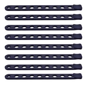 Habiiid 753878741086 Replacement Bike Rack Cradle Straps 8-pack Black Thule 1/2 Inch Tab 0.49 Ladder