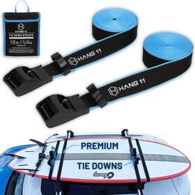 Hang 11 721154540229 11ft Surfboard Tie Down Straps For Roof Rack R